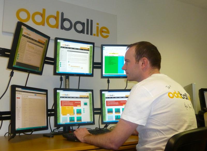 Oddball gaming odds software-Eanna O'hIorua Oddball Eanna pic