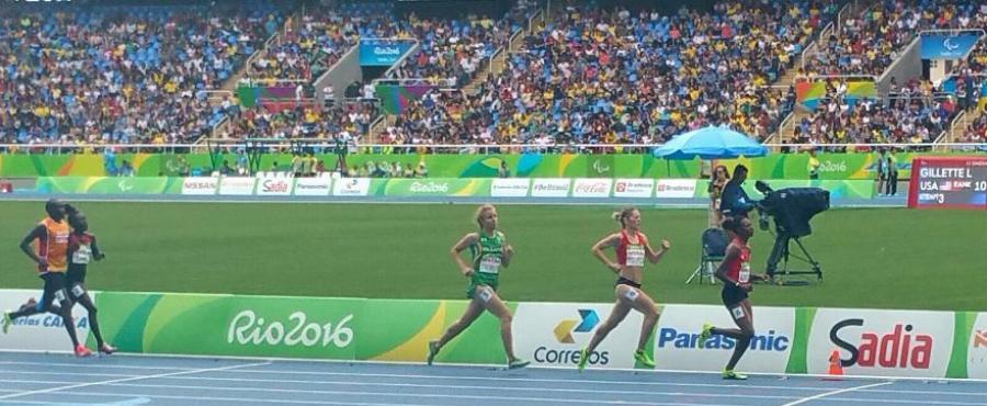 DCU student sets new Irish 1500m record at Rio Paralympics