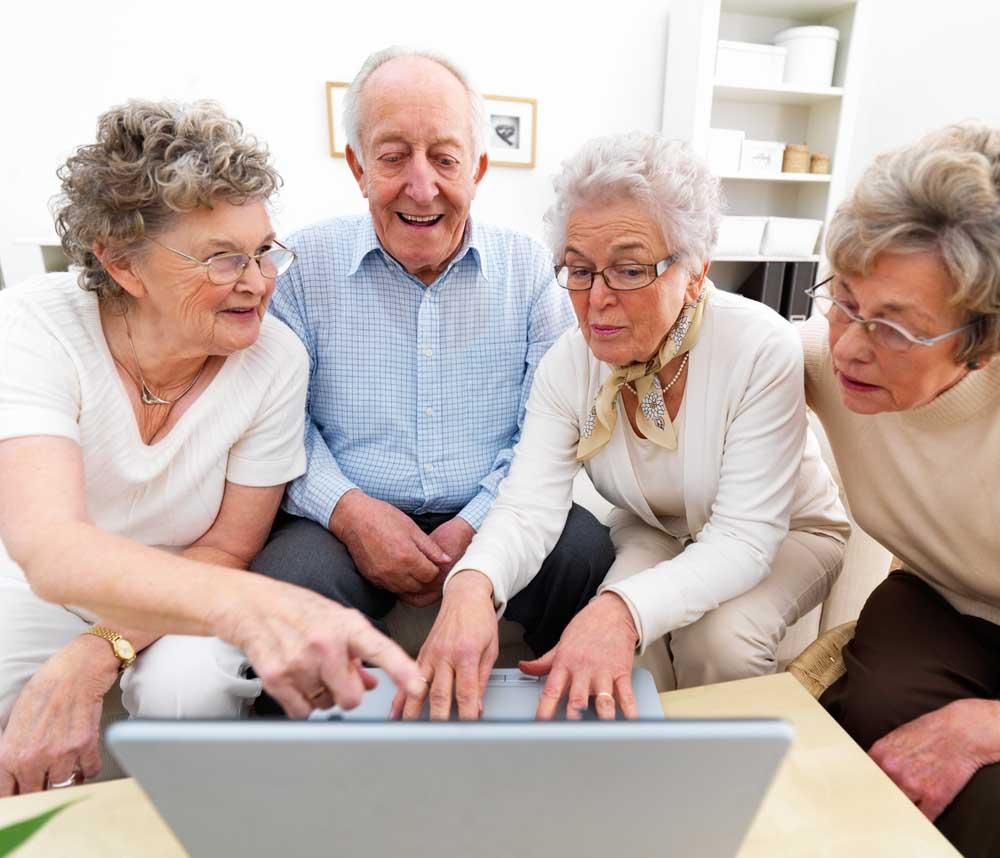 Older people online