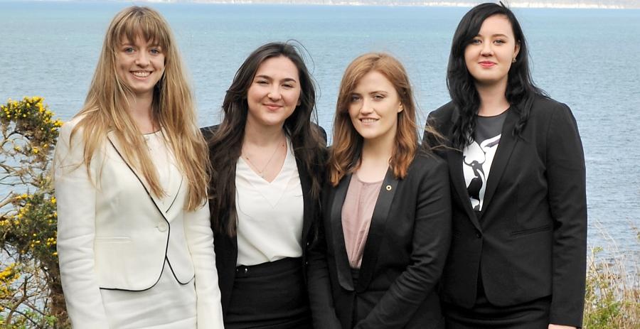 Four DCU students selected to take part in prestigious Washington Ireland Program