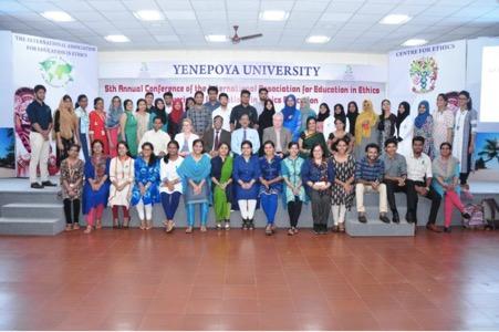 Prof Bert Gordijn was chief resource person for an International Nursing Colloquium at Yenepoya University Mangalore, India