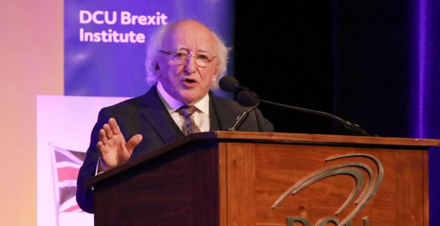 President Higgins and Europe’s leading policy-makers speak on the Future of Europe at launch of DCU Brexit Institute