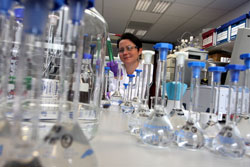 Scientist in lab Scientist in lab