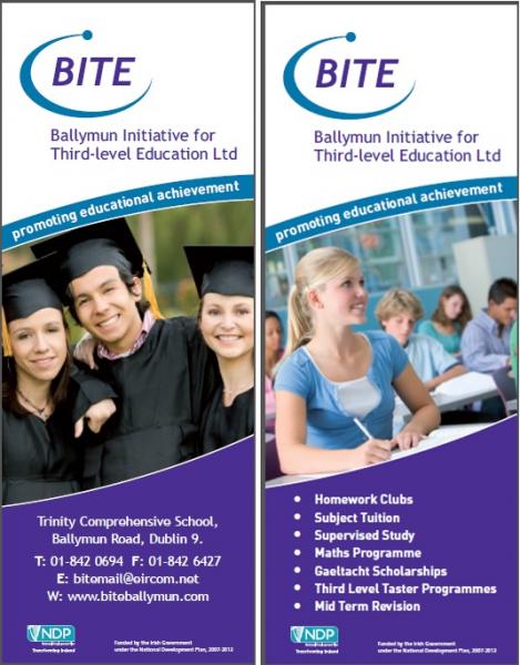 Ballymun Initiative for Third Level Education - poster DCU President's Awards for Engagement 2015-poster