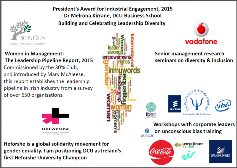 DCU President's Awards for Engagement 2016