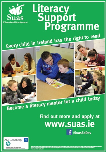 DCU President's Awards for Engagement 2015-poster:Suas Educational Development – Literacy Support Suas Educational Development – Literacy Support- poster