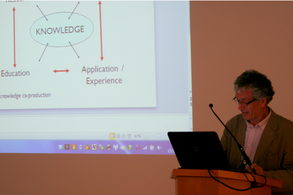 DCU Launches Community Knowledge Exchange - Brian Trench speaking