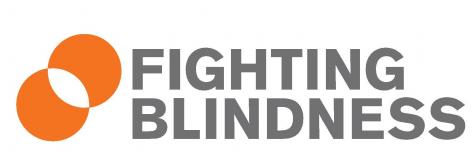 Text says Fighting Blindness