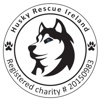 Text says Husky Rescue Ireland
