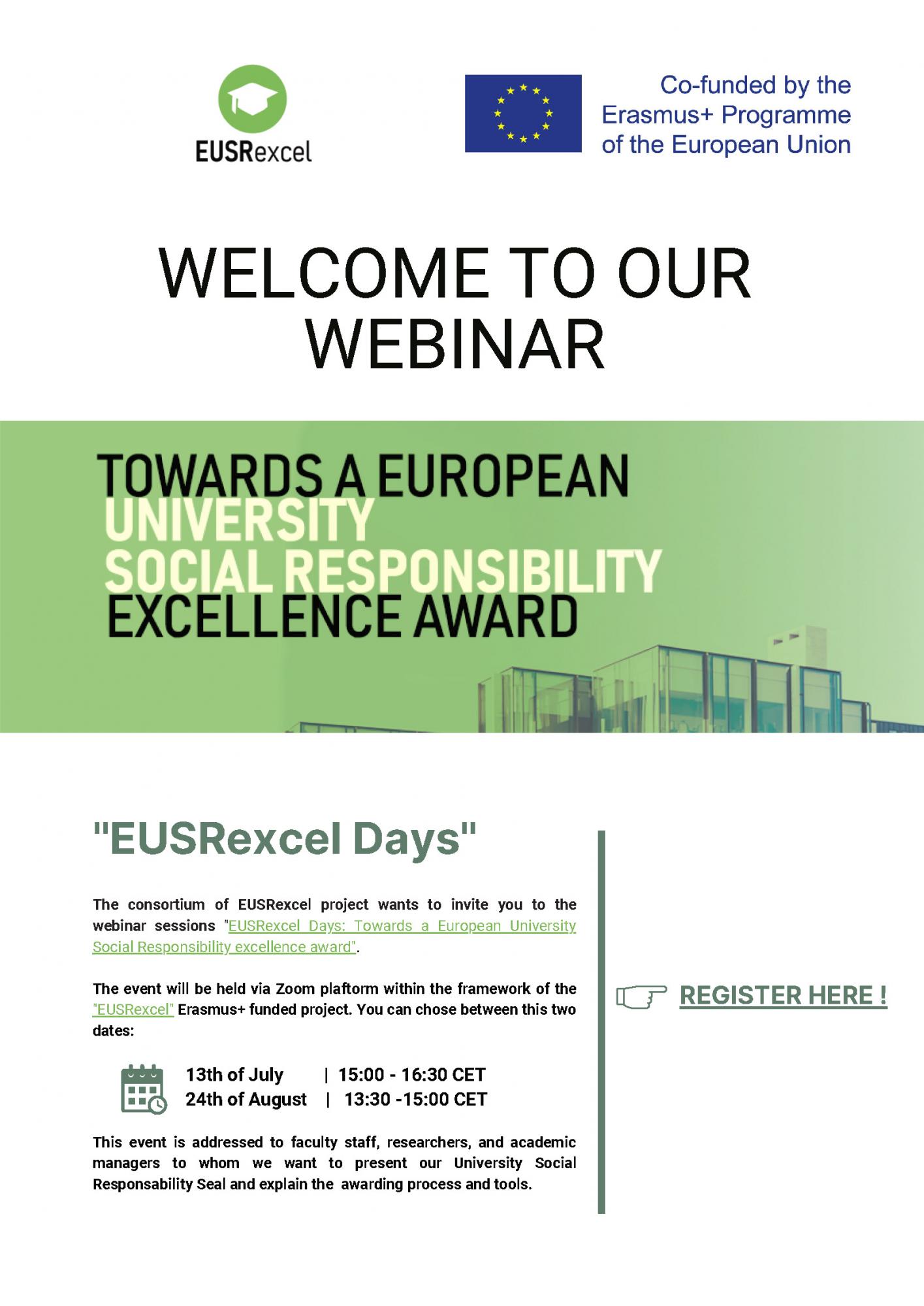 EUSRexcel event
