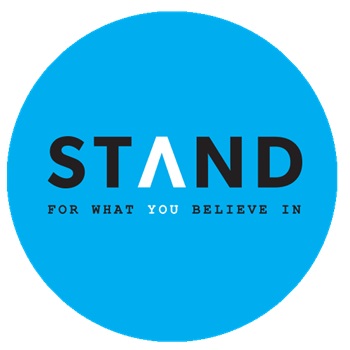 Text says: Stand - For what you believe in 