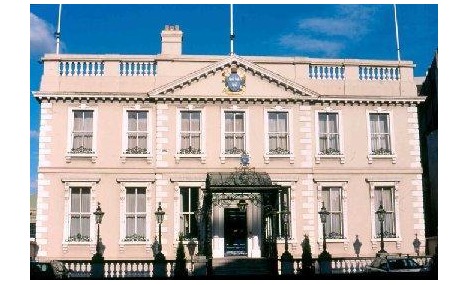Photo of the Mansion House in Dublin