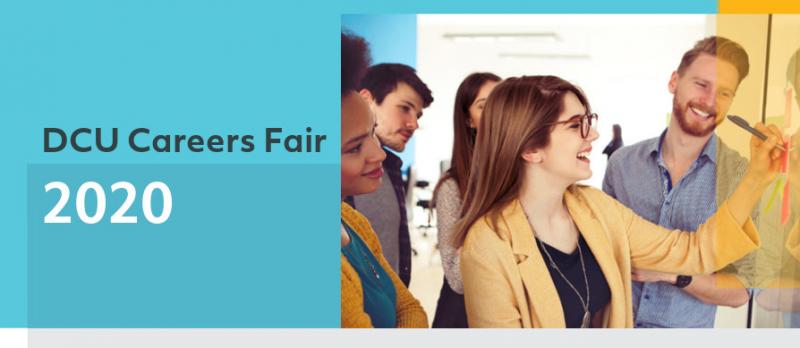 DCU Careers Fair 2020 Banner