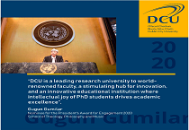 DCU President's Awards Poster