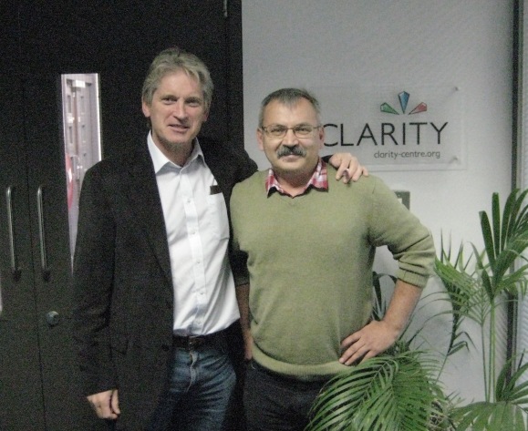 Dermot Diamond and Pavel Nesterenko