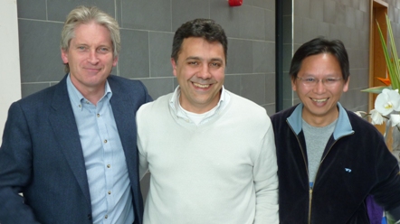 Dermot Diamond, Fabio Di Francesco and Kim Lau