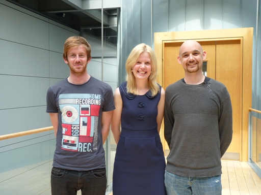 Simon Gallagher, Ekaterina Izorgodina and Kevin Fraser