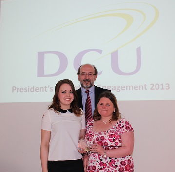President's Award for Engagement 2013- Winners, student category