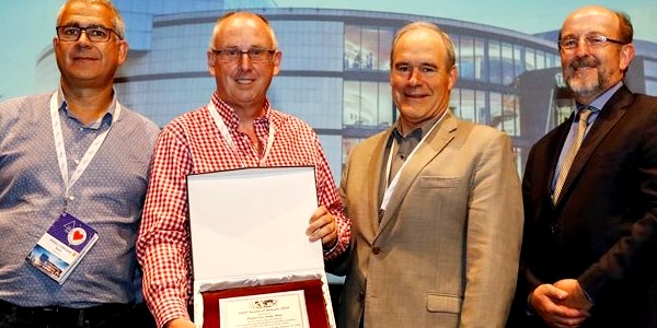 Prof Andy Way receives Award of Honour at MT Summit