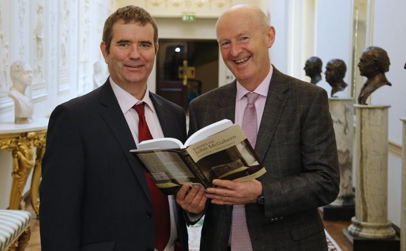 Book Presented to Michael D Higgins at Áras an Uachtaráin