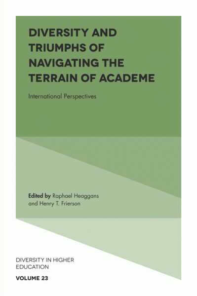 Book Cover Diversity and Triumphs of Navigating the terrain of academe
