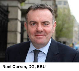 Noel Curran, DG, EBU