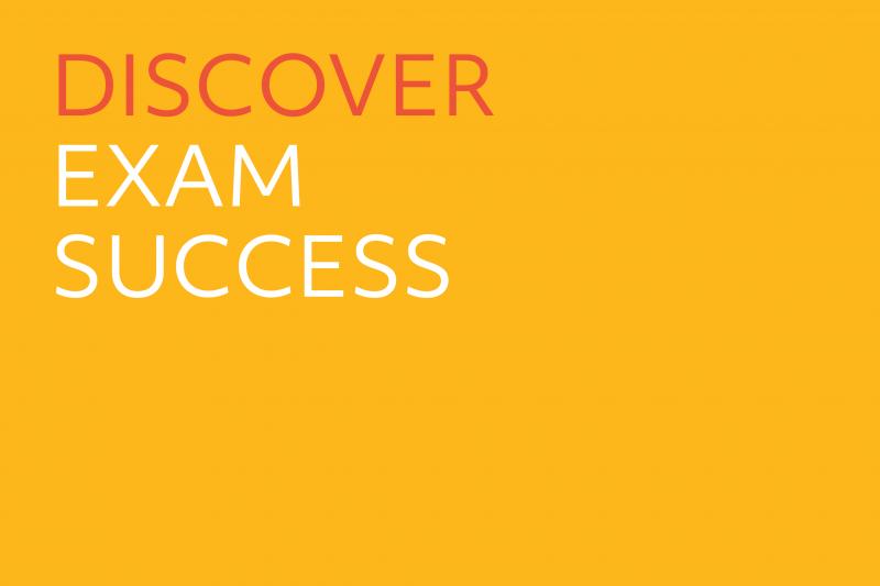 Cover slide - Discover Exam Success