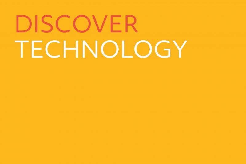 Image of Discover Technology label.