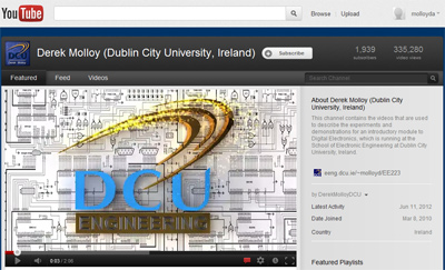 Derek Molloy - YouTube Channel Derek Molloy - YouTube Channel