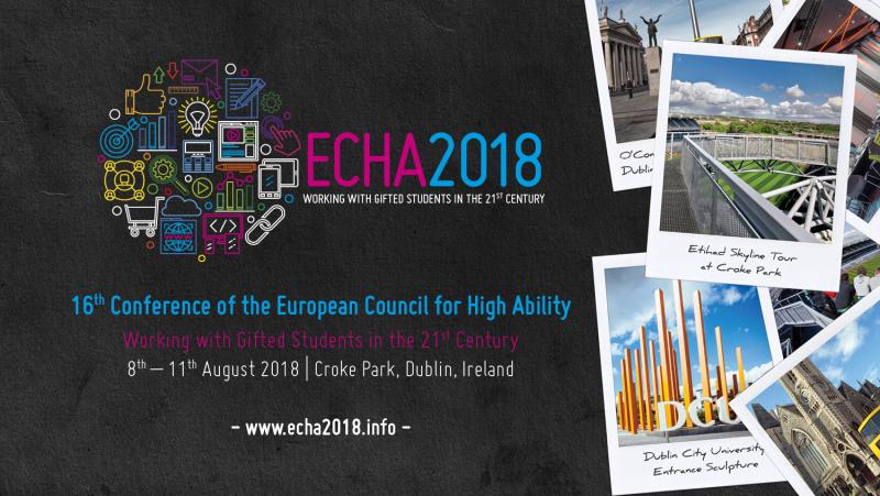 ECHA 2018 Postcard: 8th - 11th August 2018, Croke Park, Dublin, Ireland
