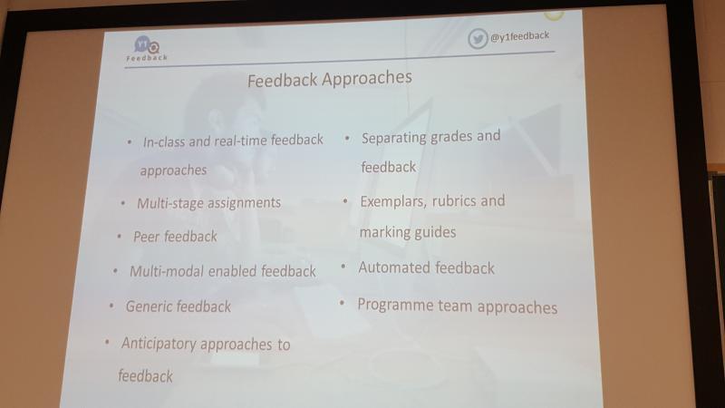 Feedback Approaches