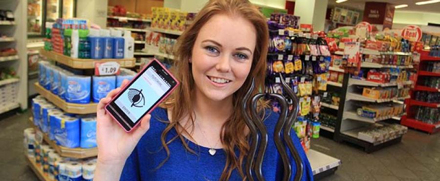 Kaylee Cherry wins Award Kaylee Cherry wins Award