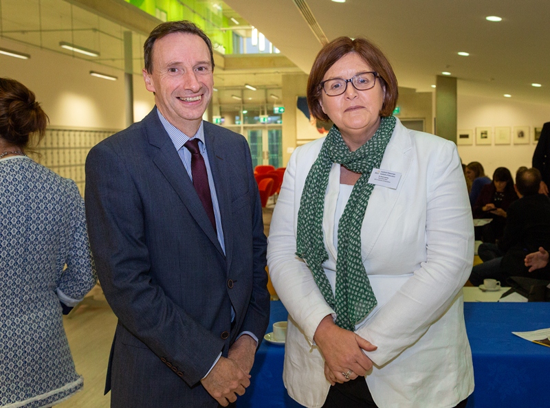 Dr Harold Hislop, Chief Inspector and Dr Anne Looney, Executive Dean