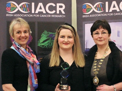 L-R: Dr Iseult Johnson, Shannon Nelson, and Prof. Amanda McCann