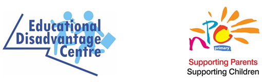 Education Disadvantage Centre and National Parents' Council Primary logos