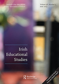 Cover of Irish Educational Studies Journal