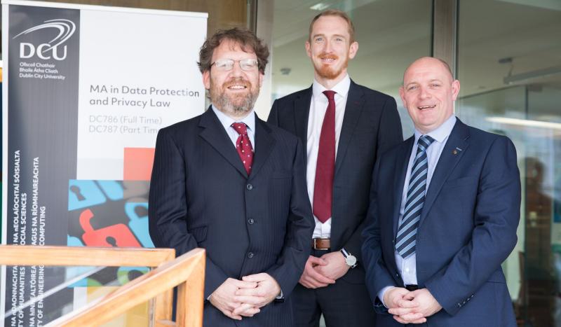 MA in Data Protection and Privacy Law Launch - Rob Brennan, John Quinn, Jim Gregg