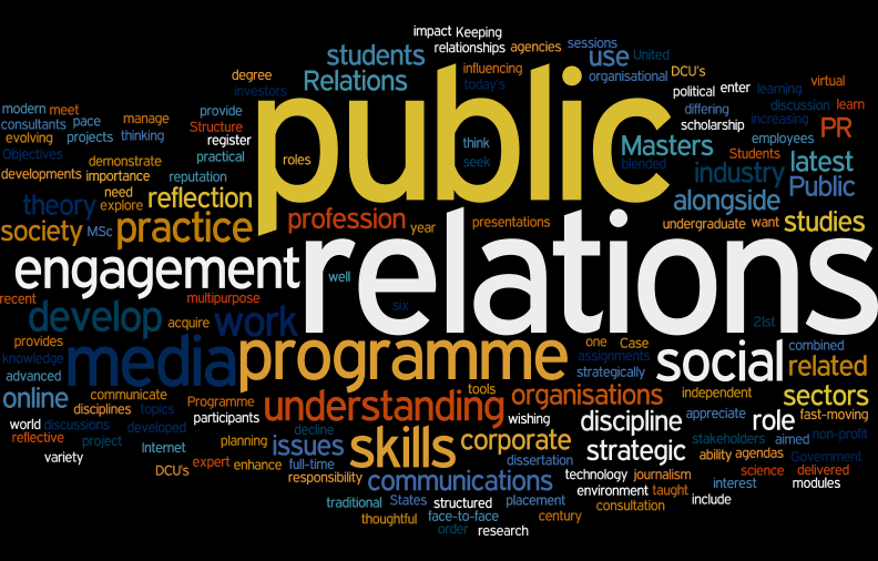 MSc in Public Relations and Strategic Communications