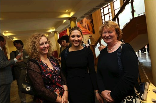 Photo of Karen Fleming, Ekaterina Kozina and Trudy Corrigan