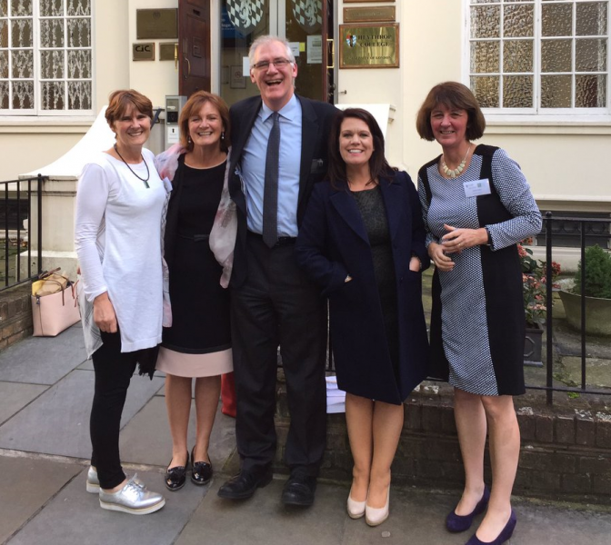 Dr. Cora O'Farrell, Catherine McCormack, Dr. Gareth Byrne, Celine Govern and Dr Sandra Cullen