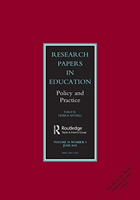 Cover of Research Papers in Education Journal
