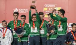 European Championships Podium