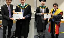 Dr. Ryan Kwok Chuen Wong and Ronan Smith; Emmet Lawless and Prof. John Appleby