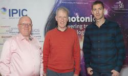 L-R: Martin O’Connell (Tyndall), Brian Corbett (Tyndall), Liam Barry (DCU)