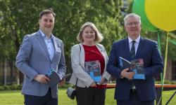 Image L- R: Conal O’Donnell (Ergo), Executive Dean Jennifer Bruton and Professor Daire Keogh