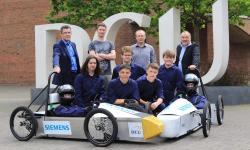 DCU and Donabate Community College Score Success at Kirkstown Motor Track