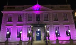 For the first time in Ireland, a public building was illuminated purple, to acknowledge and celebrate Intersex Solidarity Day.