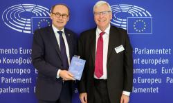 Meeting with First Vice-President Karas (photo credit: European Parliament)