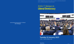 Philip McDonagh's contribution at the Article 17 dialogue on Liberal Democracy hosted by the European Parliament