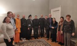 Philip McDonagh speaks at the National Bahá'í Centre, Ireland on World Religion Day